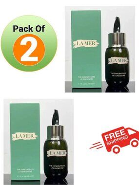 La Mer The Concentrate Intensive Repair Serum 50ml (pack of 2)